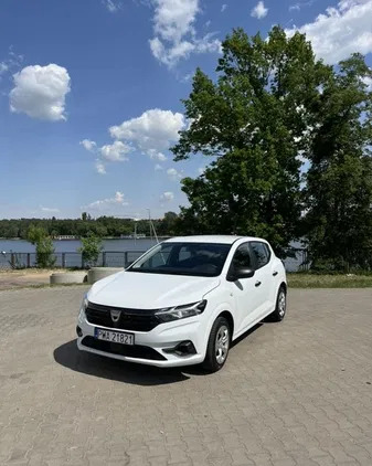 wielkopolskie Dacia Sandero cena 42900 przebieg: 46125, rok produkcji 2021 z Wągrowiec